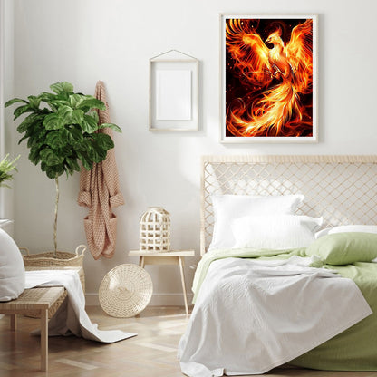 Fire Animal - Full Round Drill Diamond Painting 30*40CM