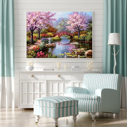 Flower Grass - Full Round Drill Diamond Painting 40*50CM