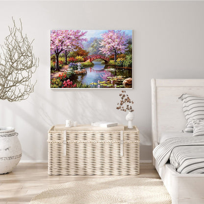 Flower Grass - Full Round Drill Diamond Painting 40*50CM