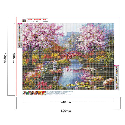 Flower Grass - Full Round Drill Diamond Painting 40*50CM