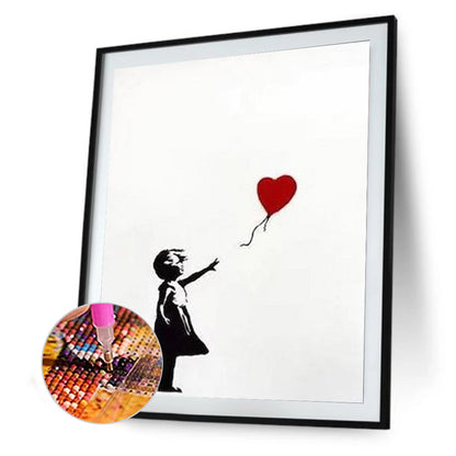 Kids Balloons - Full Round Drill Diamond Painting 30*40CM