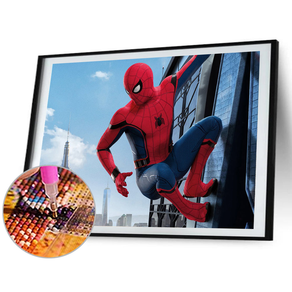 Climbing Hero - Full Round Drill Diamond Painting 40*30CM