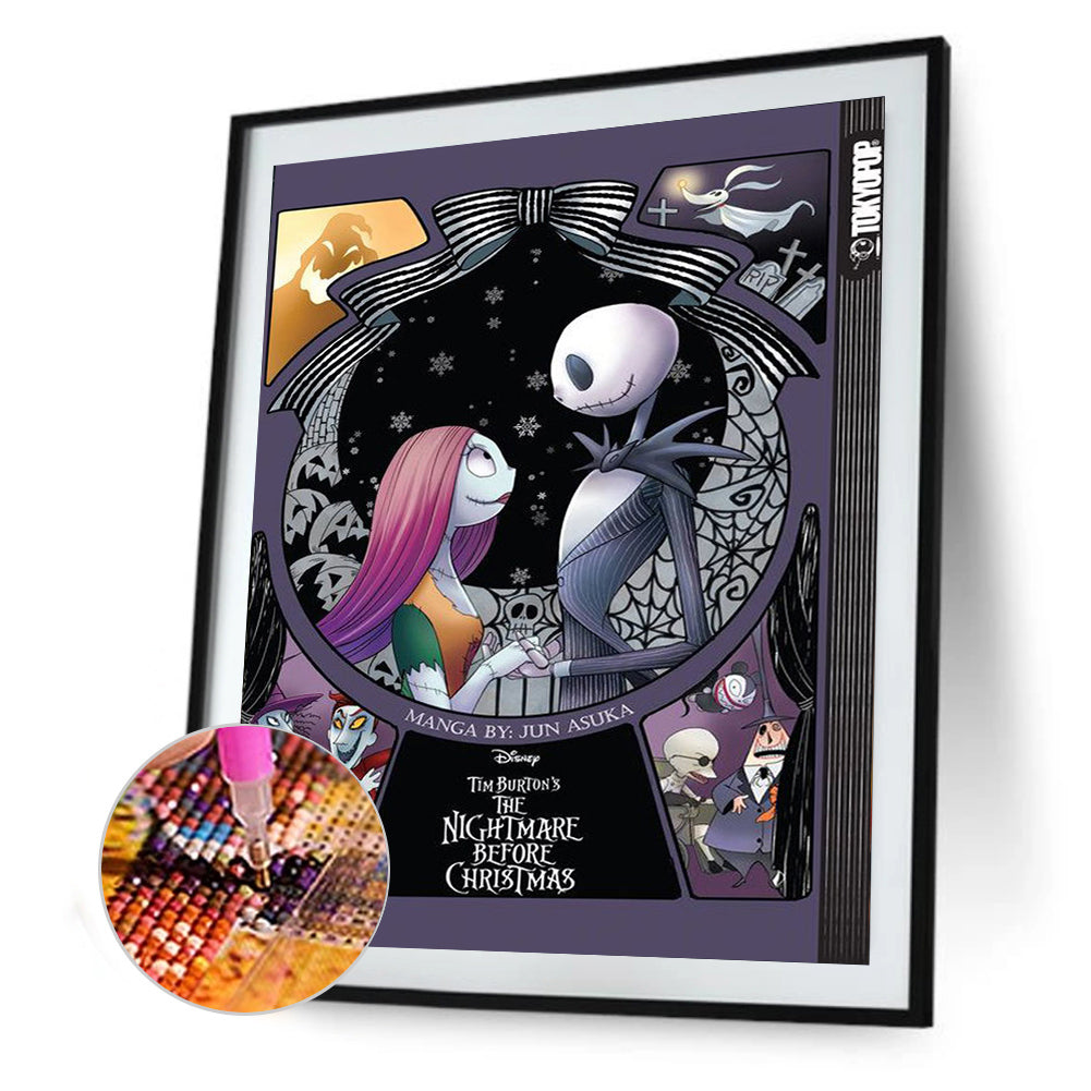 Zombie Couple - Full Round Drill Diamond Painting 30*40CM