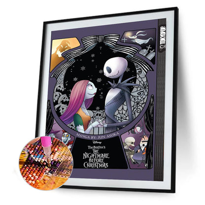 Zombie Couple - Full Round Drill Diamond Painting 30*40CM