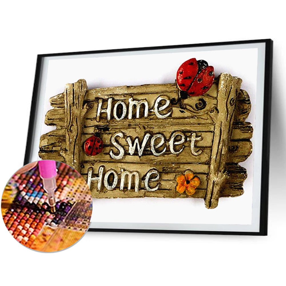 Sweet Sign - Full Square Drill Diamond Painting 60*50CM