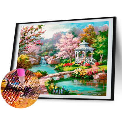 Beautiful Scenery - Full Round Drill Diamond Painting 60*50CM