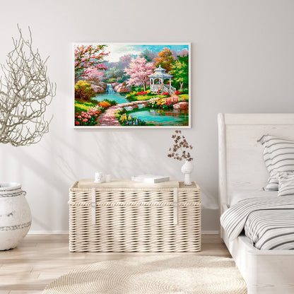 Beautiful Scenery - Full Round Drill Diamond Painting 60*50CM