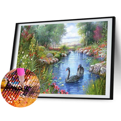 Beautiful Scenery - Full Round Drill Diamond Painting 60*50CM