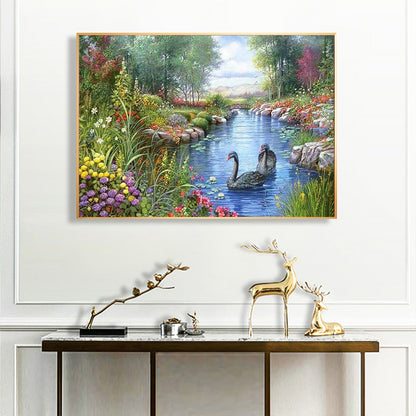 Beautiful Scenery - Full Round Drill Diamond Painting 60*50CM