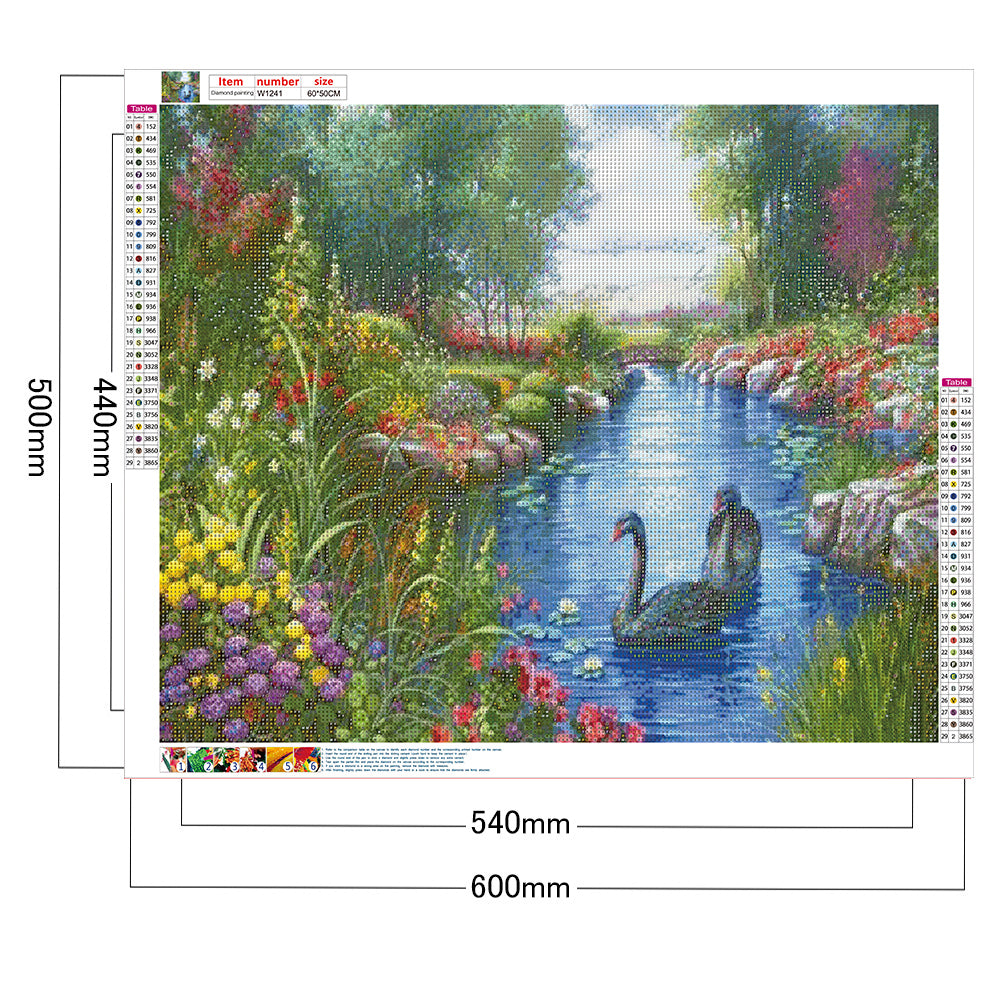 Beautiful Scenery - Full Round Drill Diamond Painting 60*50CM