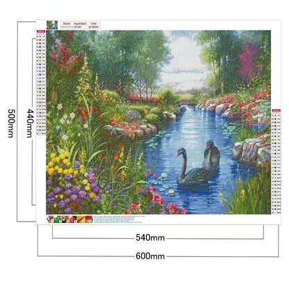 Beautiful Scenery - Full Round Drill Diamond Painting 60*50CM