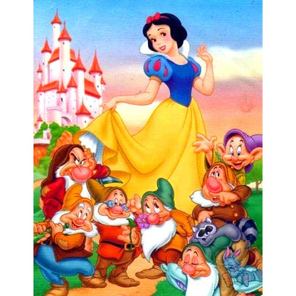 Princess Mouse - Full Round Drill Diamond Painting 30*40CM