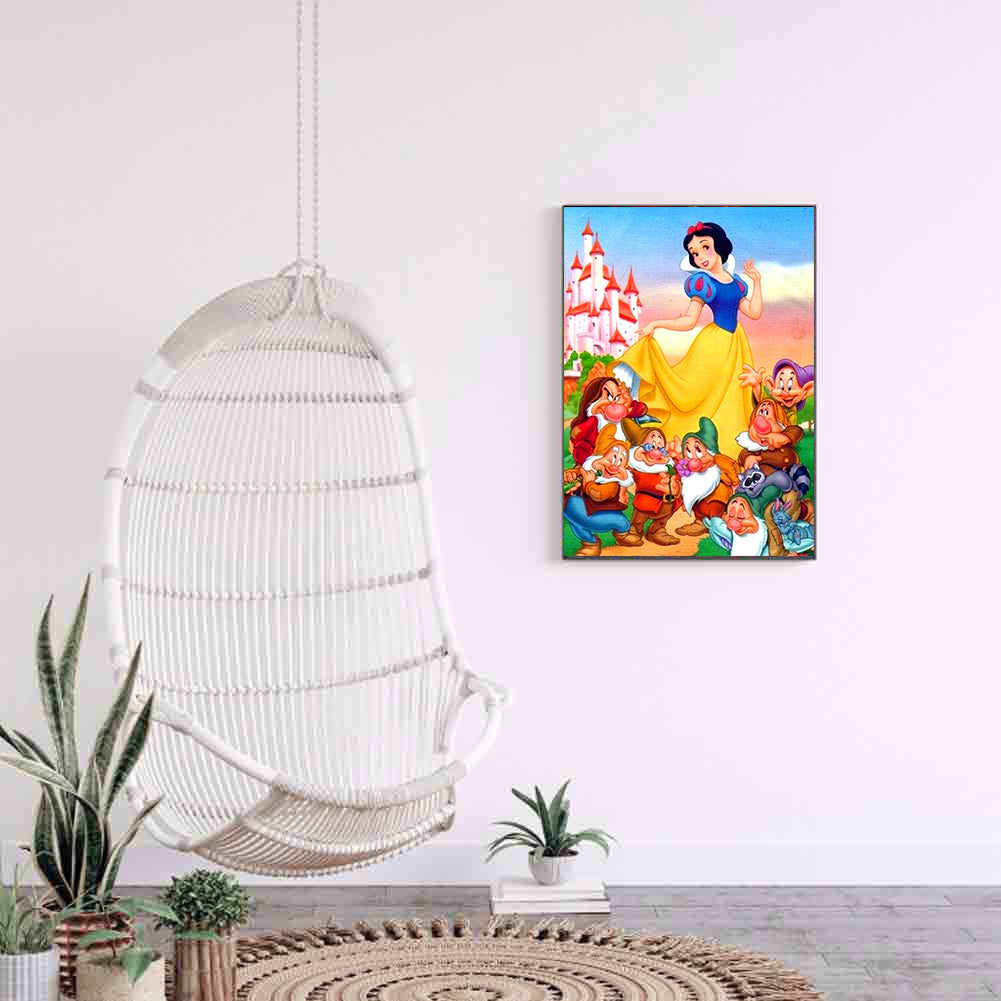 Princess Mouse - Full Round Drill Diamond Painting 30*40CM