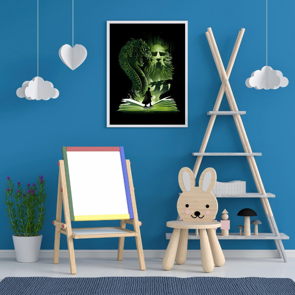 Monster - Full Round Drill Diamond Painting 30*40CM