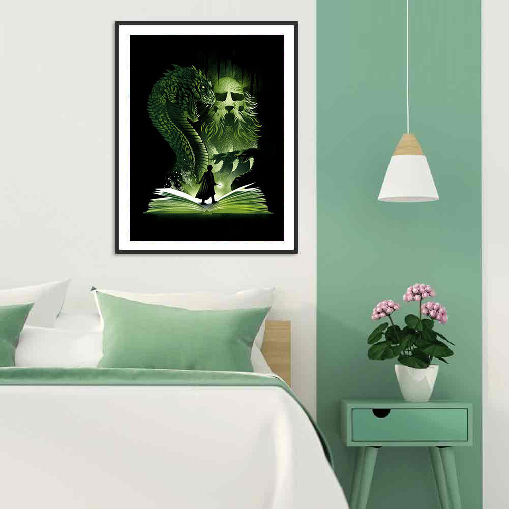 Monster - Full Round Drill Diamond Painting 30*40CM