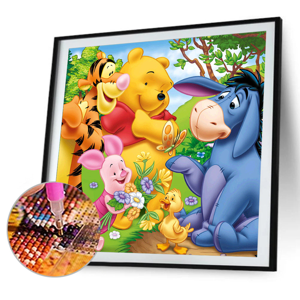 Bear - Full Square Drill Diamond Painting 40*40CM