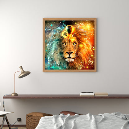 Lion - Full Square Drill Diamond Painting 30*30CM