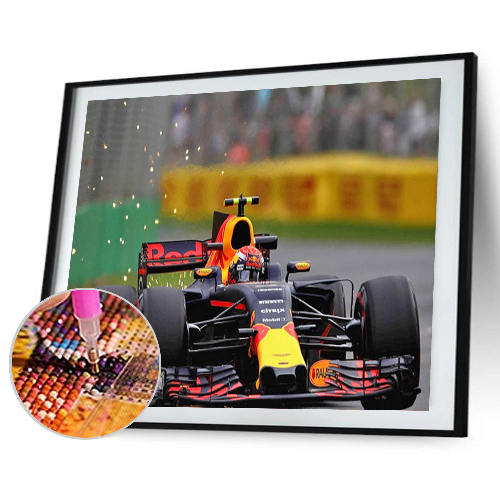 Go Kart - Full Round Drill Diamond Painting 40*30CM