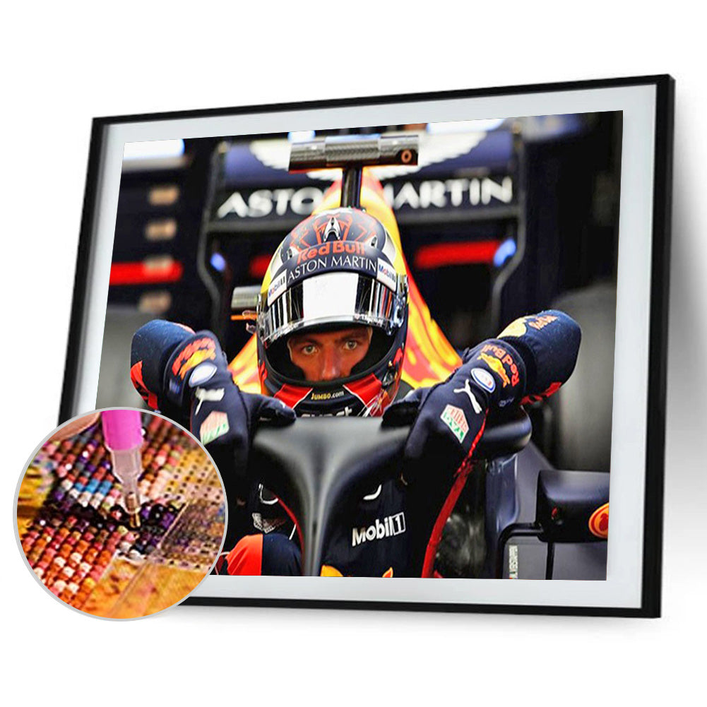 Go Kart - Full Round Drill Diamond Painting 40*30CM