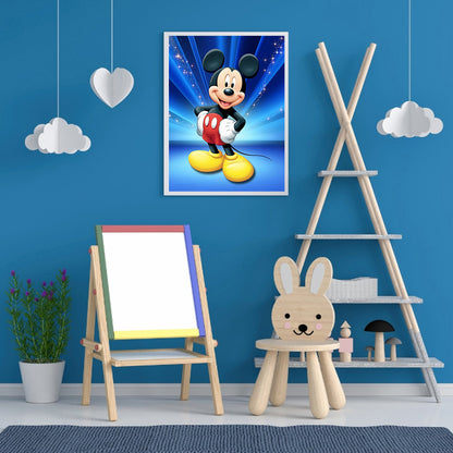 Mouse Cartoon - Full Round Drill Diamond Painting 30*40CM