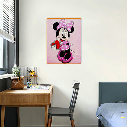 Mouse Cartoon - Full Round Drill Diamond Painting 30*40CM