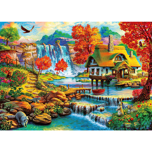 River House - Full Round Drill Diamond Painting 40*30CM