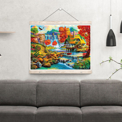 River House - Full Round Drill Diamond Painting 40*30CM