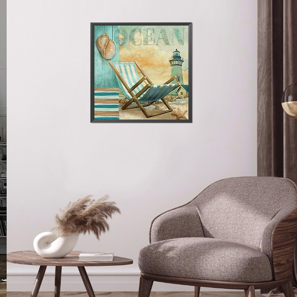 Chair Tower - Full Square Drill Diamond Painting 40*40CM