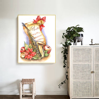 Musical Instrument - Full Round Drill Diamond Painting 40*50CM