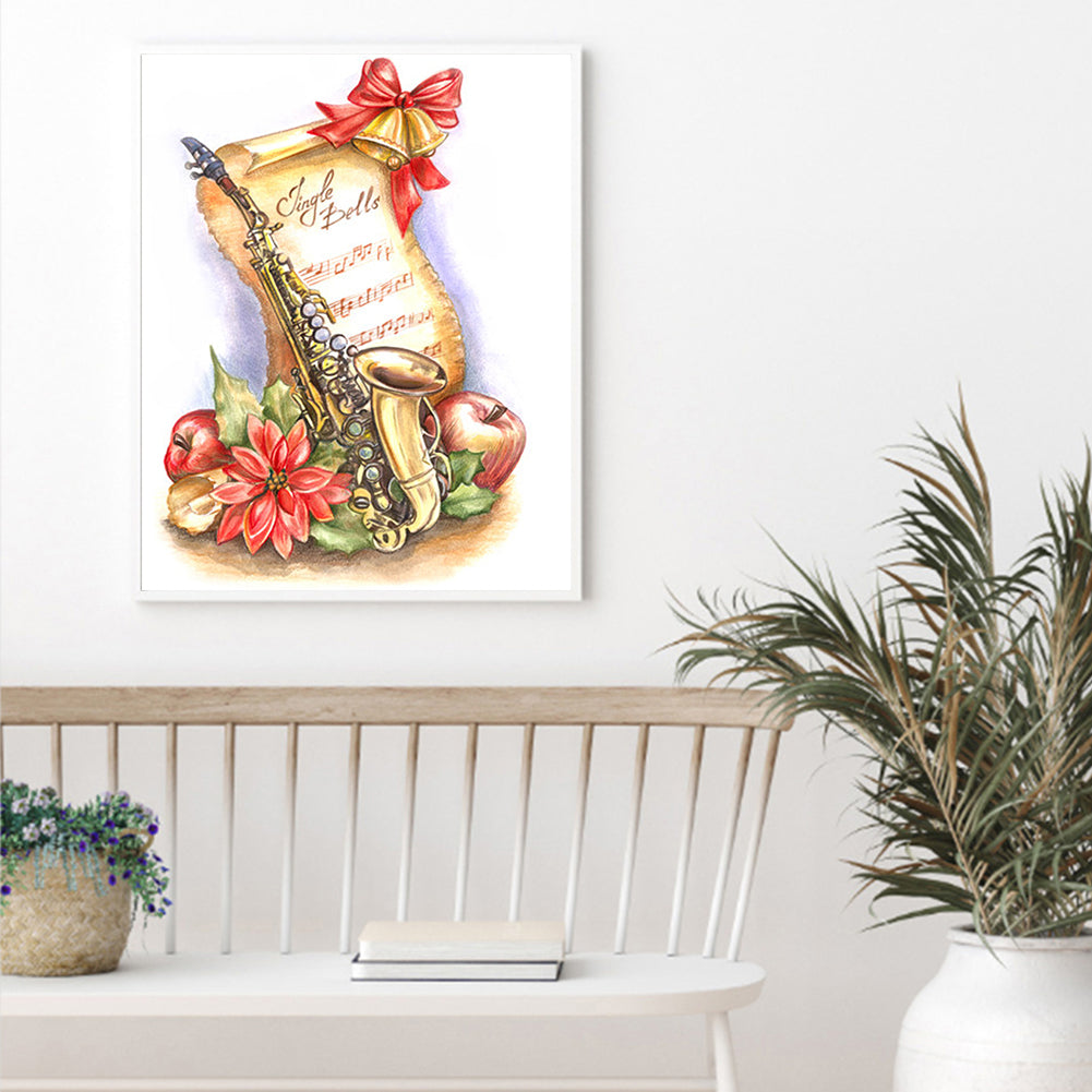 Musical Instrument - Full Round Drill Diamond Painting 40*50CM