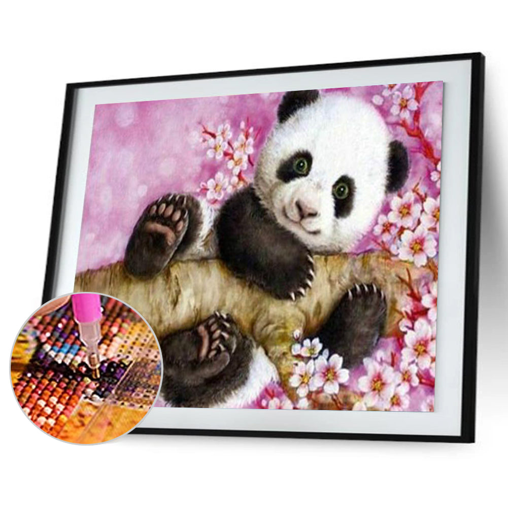 Panda - Full Round Drill Diamond Painting 40*30CM