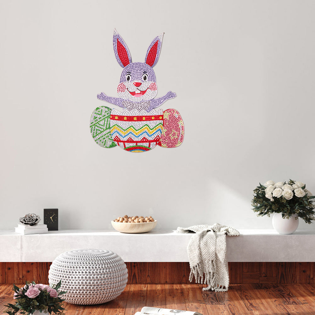 5D DIY Diamond Painting Handmade Easter Rhinestone Pictures Wall Sticker