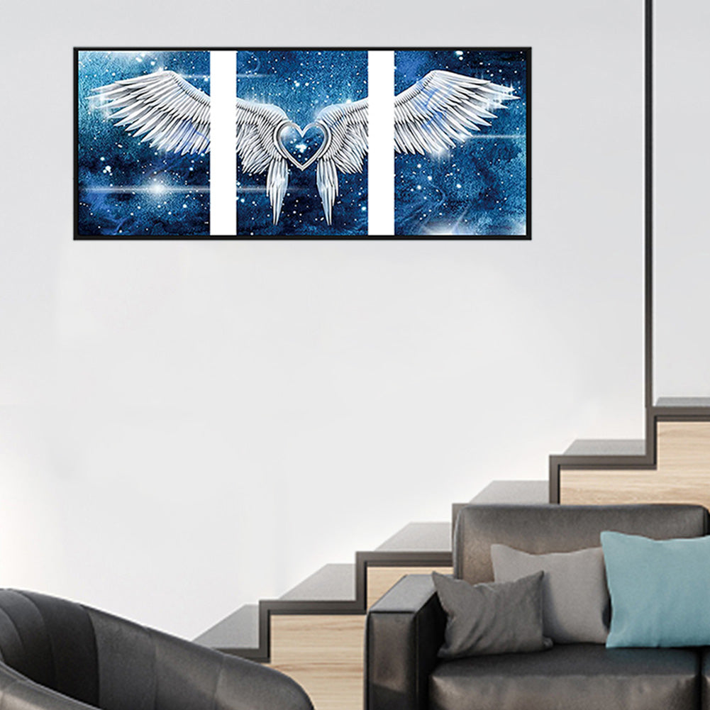 Angel Wing - Full Square Drill Diamond Painting 90*40CM