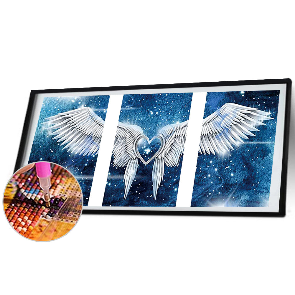 Angel Wing - Full Square Drill Diamond Painting 90*40CM