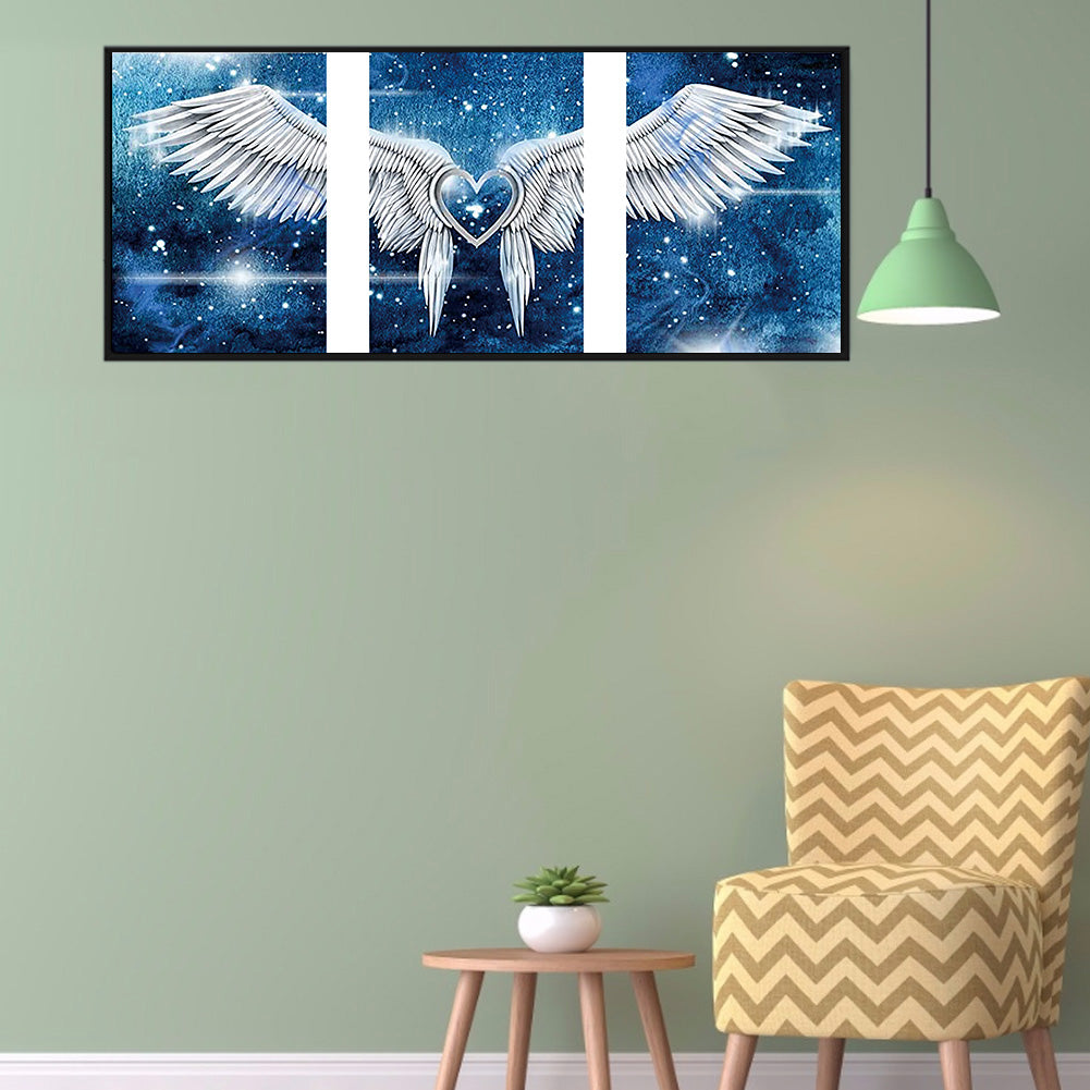 Angel Wing - Full Square Drill Diamond Painting 90*40CM