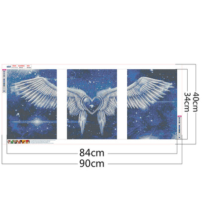 Angel Wing - Full Square Drill Diamond Painting 90*40CM