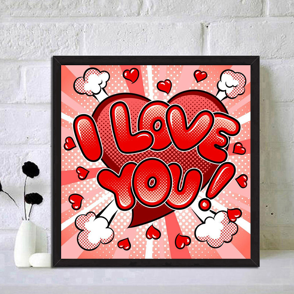 Pink Car - Full Round Drill Diamond Painting 30*30CM