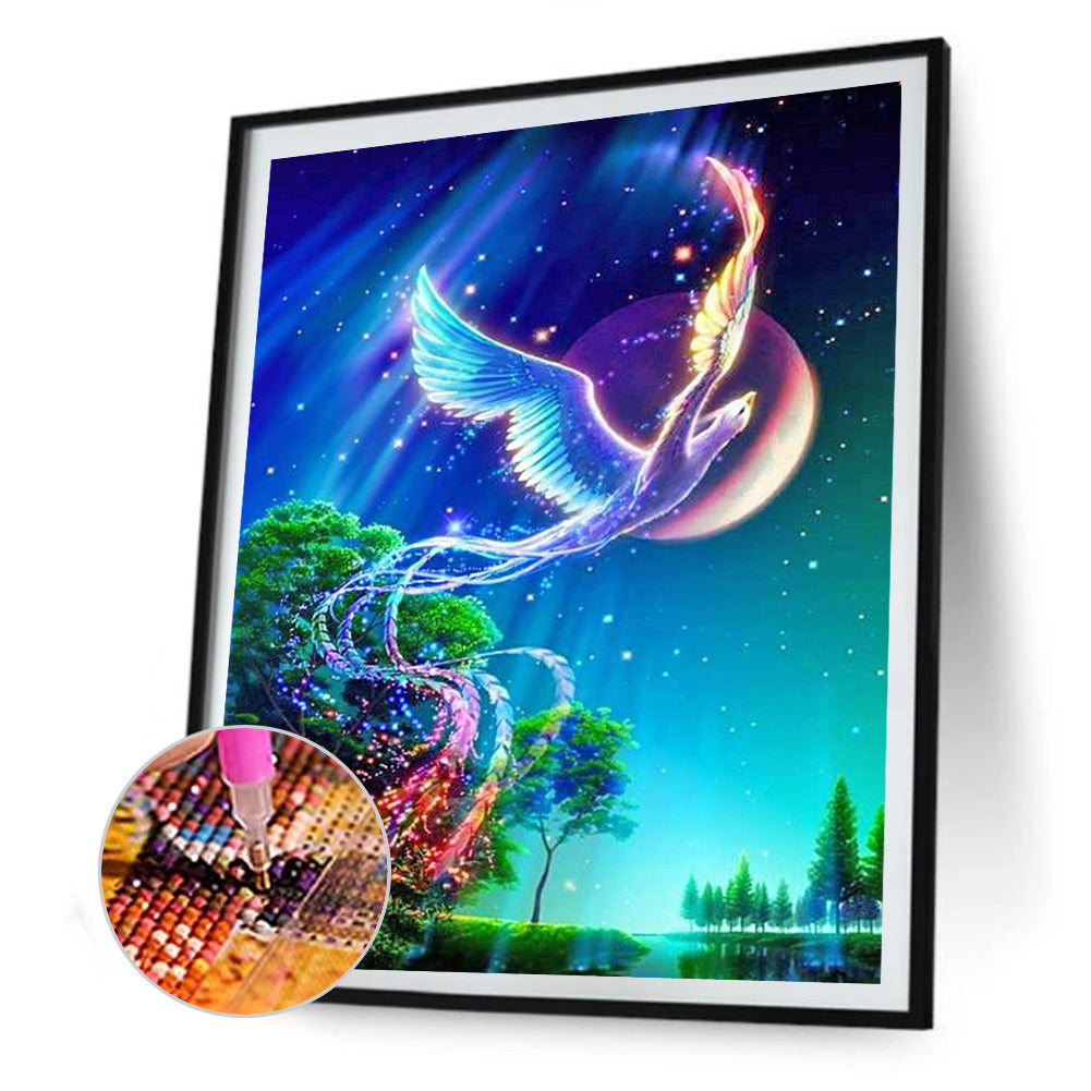 Air Phoenix - Full Round Drill Diamond Painting 30*40CM