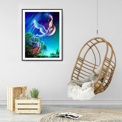 Air Phoenix - Full Round Drill Diamond Painting 30*40CM