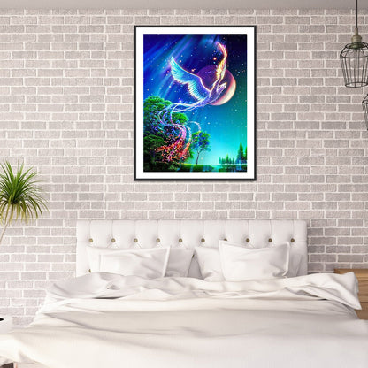 Air Phoenix - Full Round Drill Diamond Painting 30*40CM