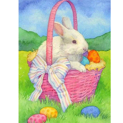 Easter Bunny - Full Round Drill Diamond Painting 30*40CM