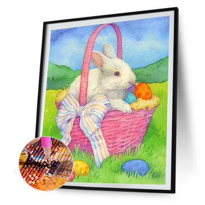 Easter Bunny - Full Round Drill Diamond Painting 30*40CM