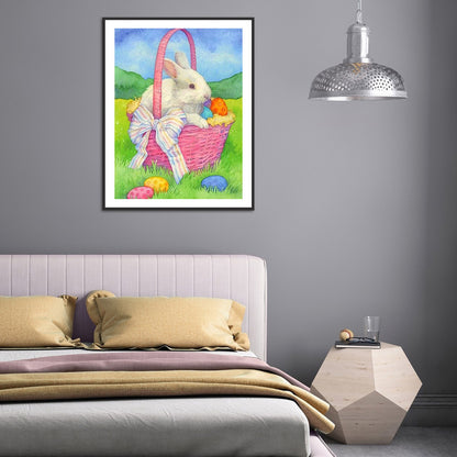 Easter Bunny - Full Round Drill Diamond Painting 30*40CM
