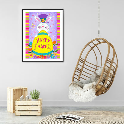Easter Bunny - Full Round Drill Diamond Painting 30*40CM