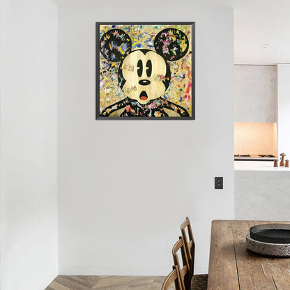 Cartoon Mouse - Full Round Drill Diamond Painting 30*30CM