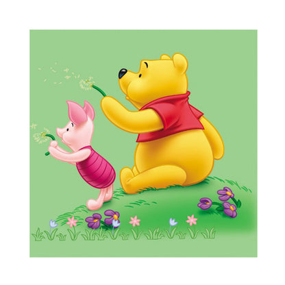 Cartoon Bear - Full Round Drill Diamond Painting 40*40CM