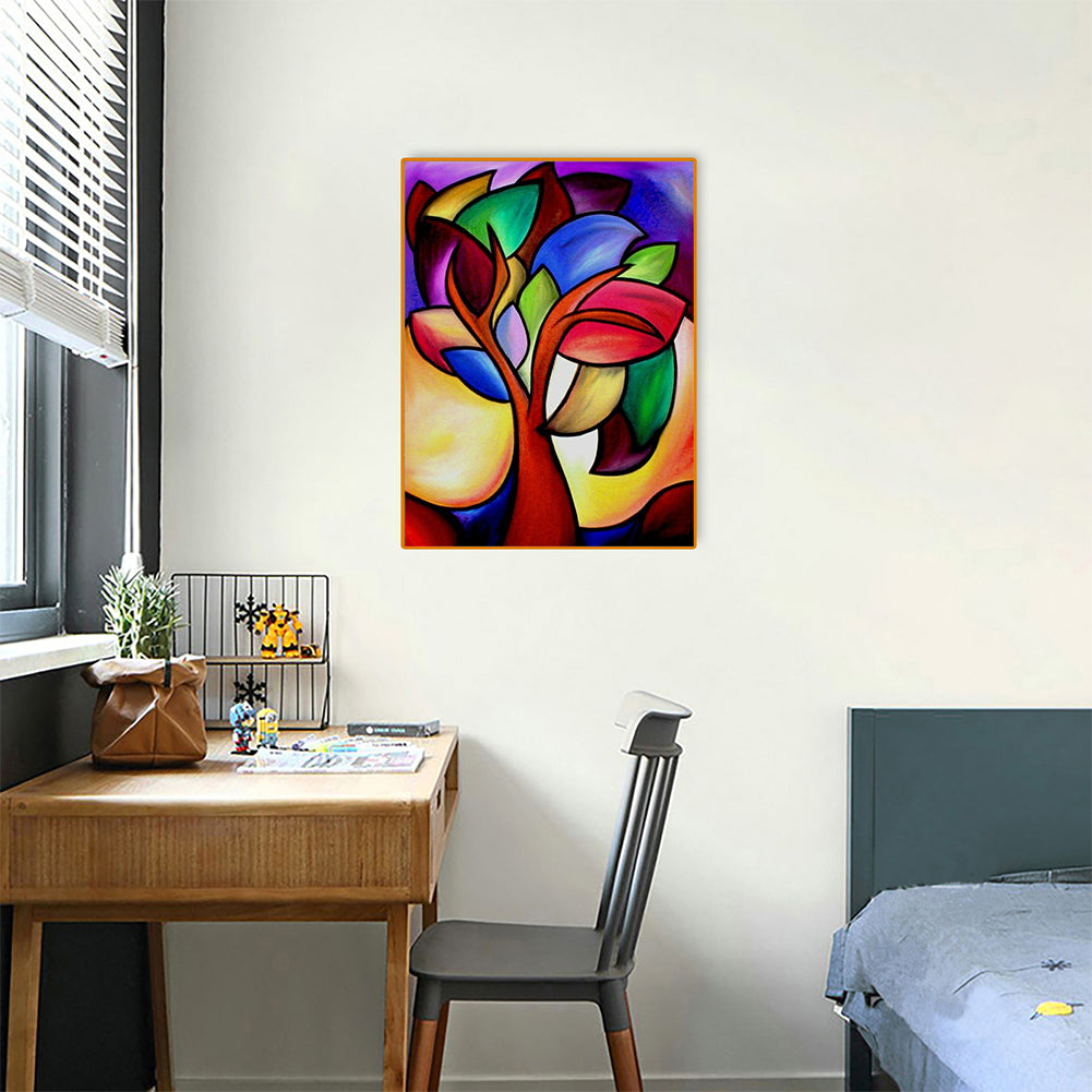 Abstract Pattern - Full Round Drill Diamond Painting 30*40CM