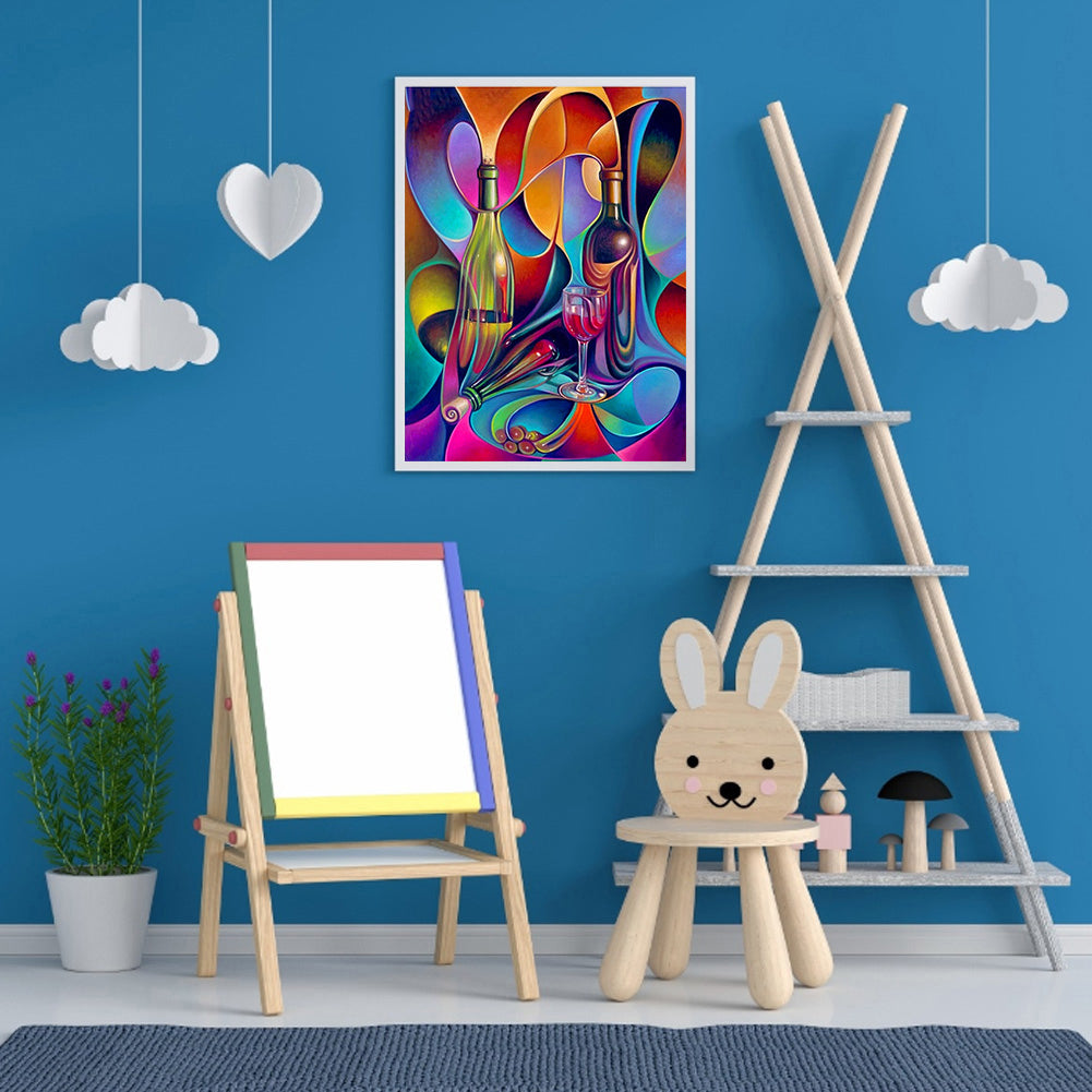 Abstract Pattern - Full Round Drill Diamond Painting 30*40CM
