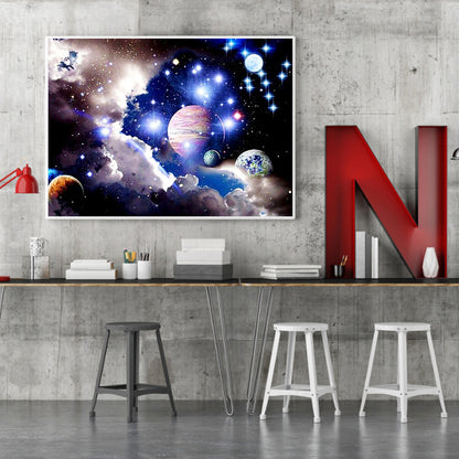 Cosmic Galaxy - Full Round Drill Diamond Painting 60*50CM