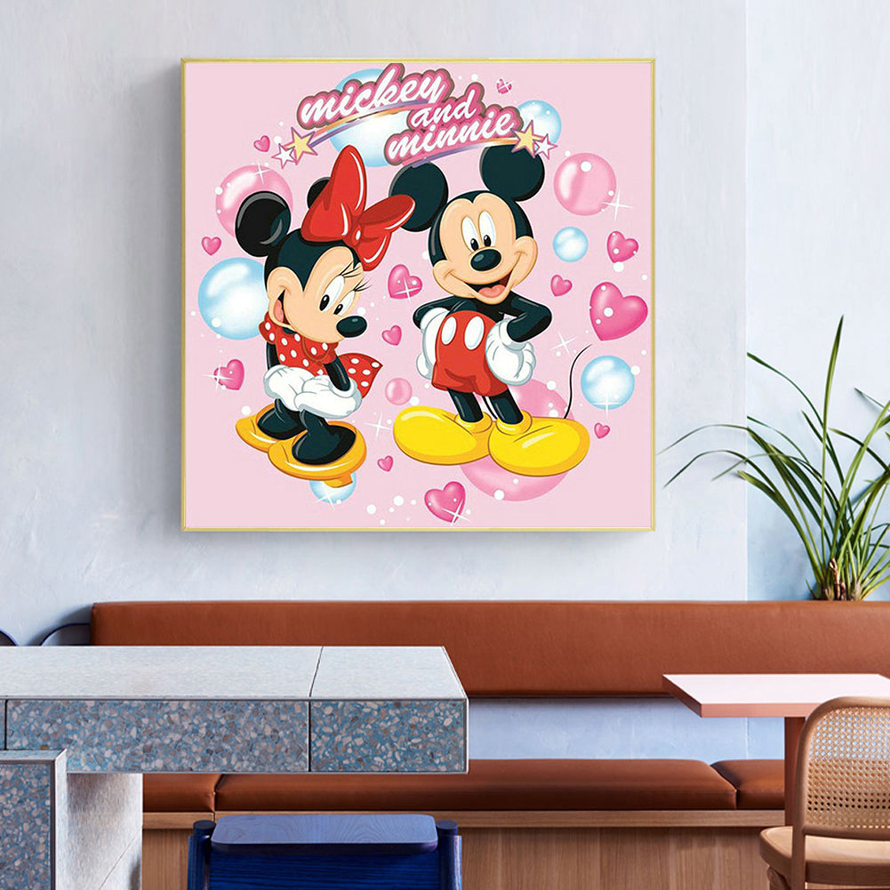 Mickey Mouse - Full Round Drill Diamond Painting 45*45CM